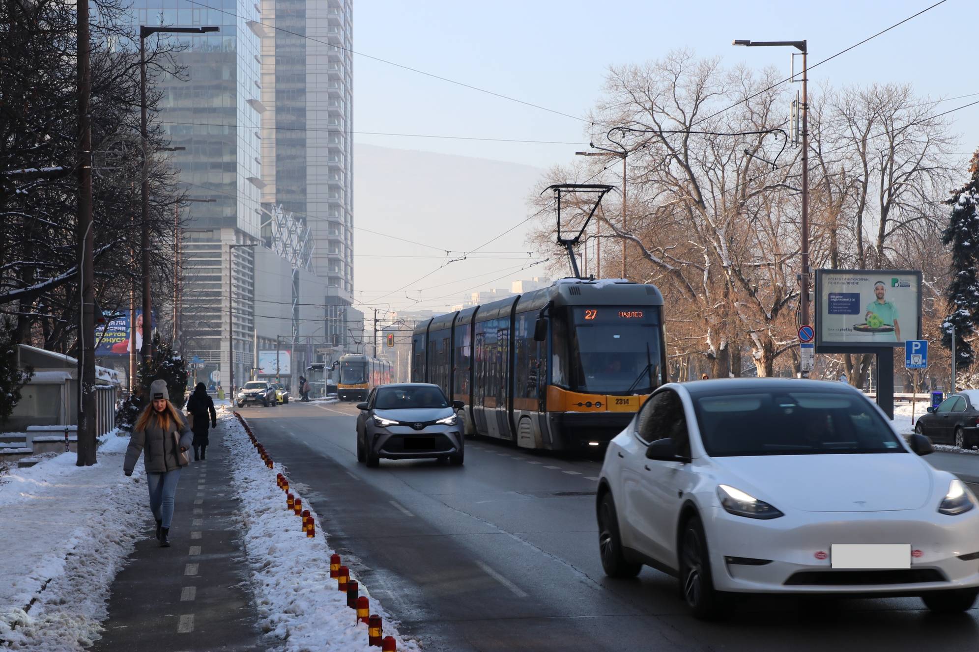 София през зимата